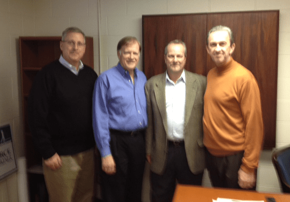 Rick Spohn, Greg Waleke, John Hagan, Jerry Hosko
